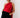 The Palla Wrap Top in Mirchi Red