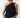The Palla Wrap Top in Kala Black
