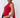 The Palla Wrap Top in Mirchi Red